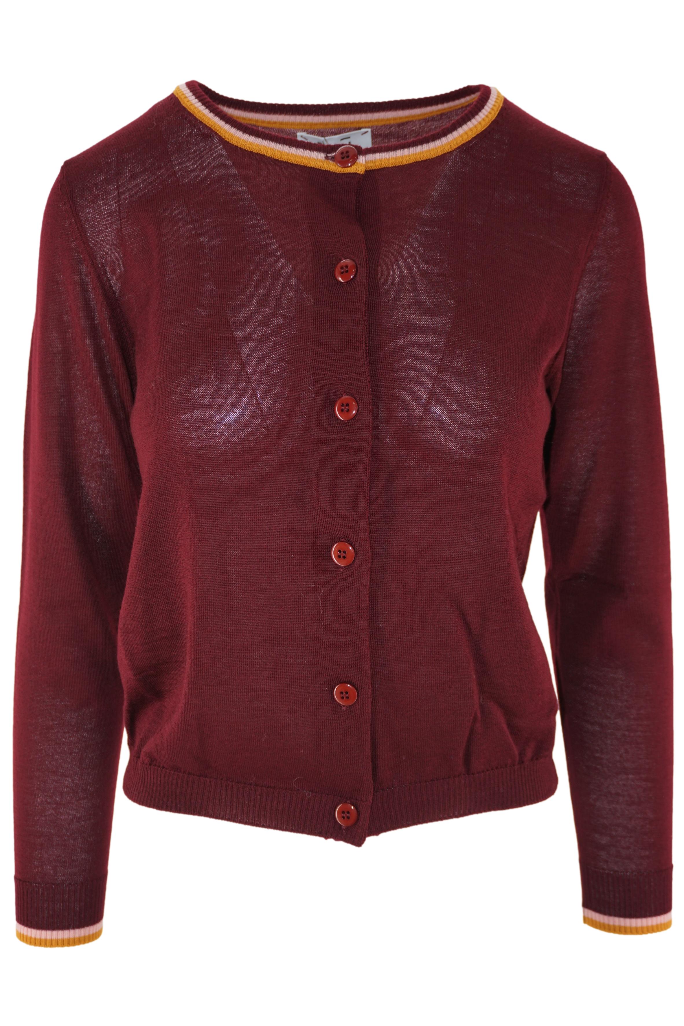 Bordeaux cardigan hotsell