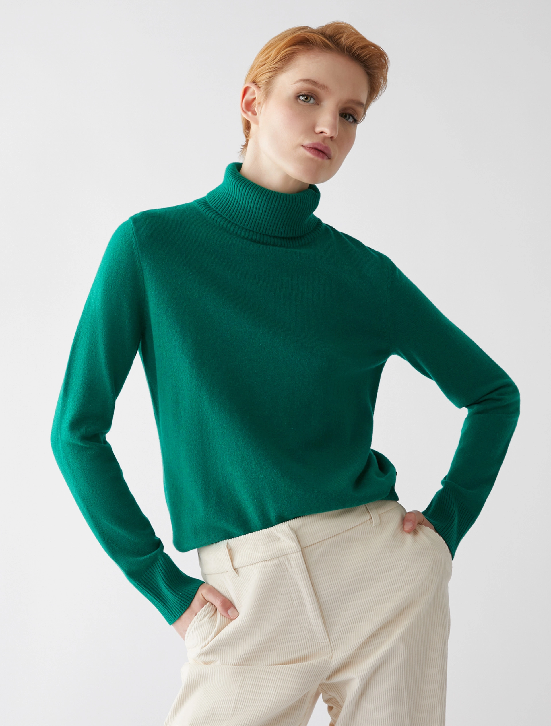 Cashmere on sale blend turtleneck