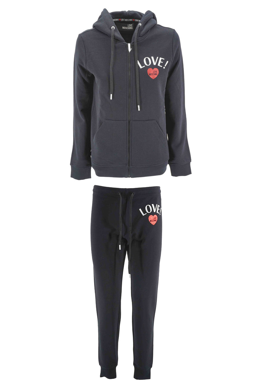 Moschino tracksuit outlet black