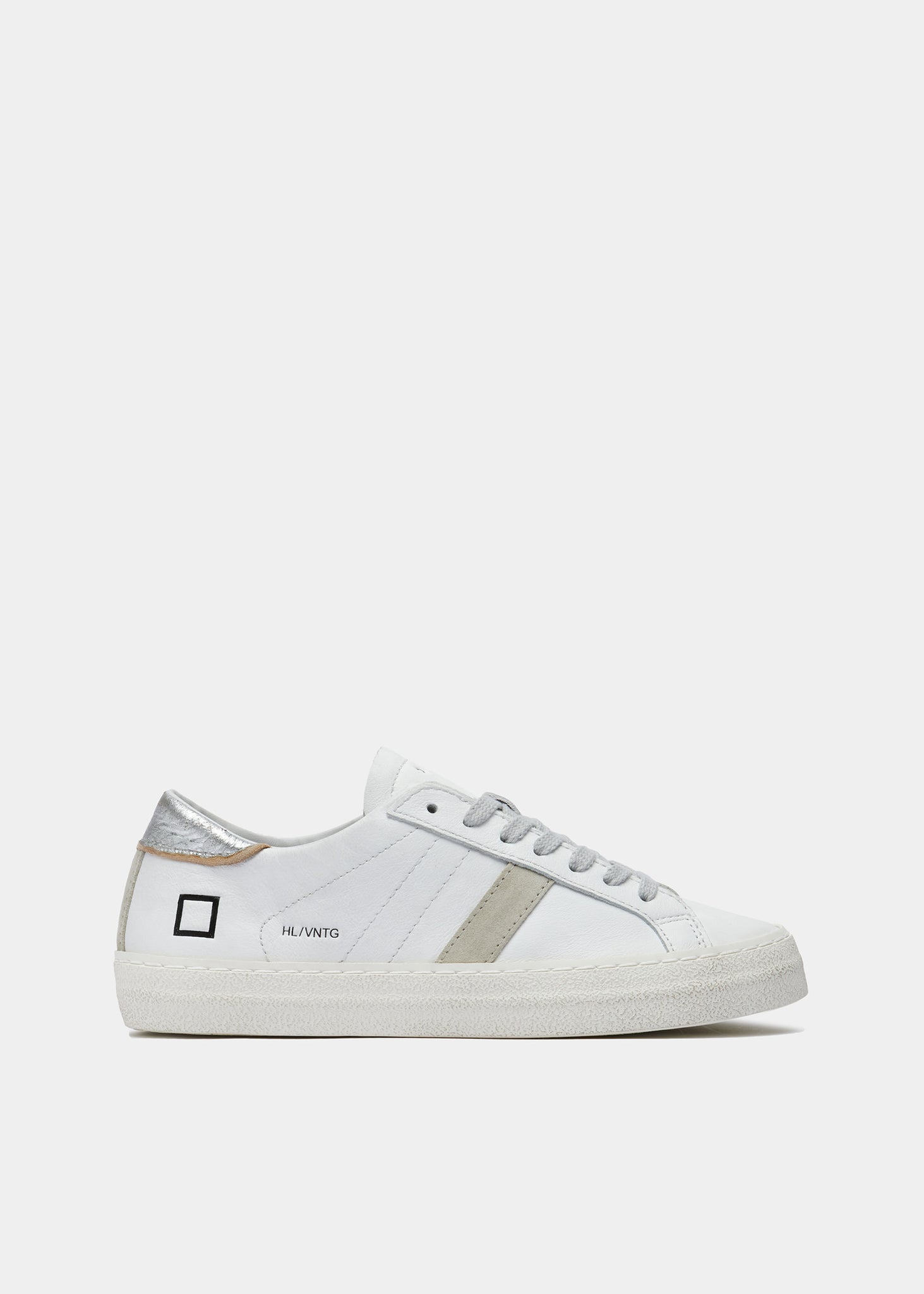 Sneaker in Pelle Hill Low Vintage Calf / Bianco - Ideal Moda