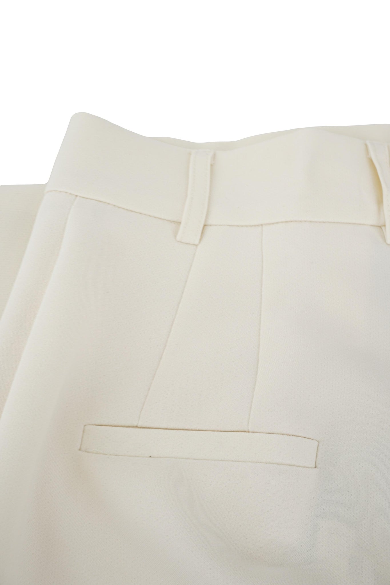 Pantalone Classico con Pinces / Bianco