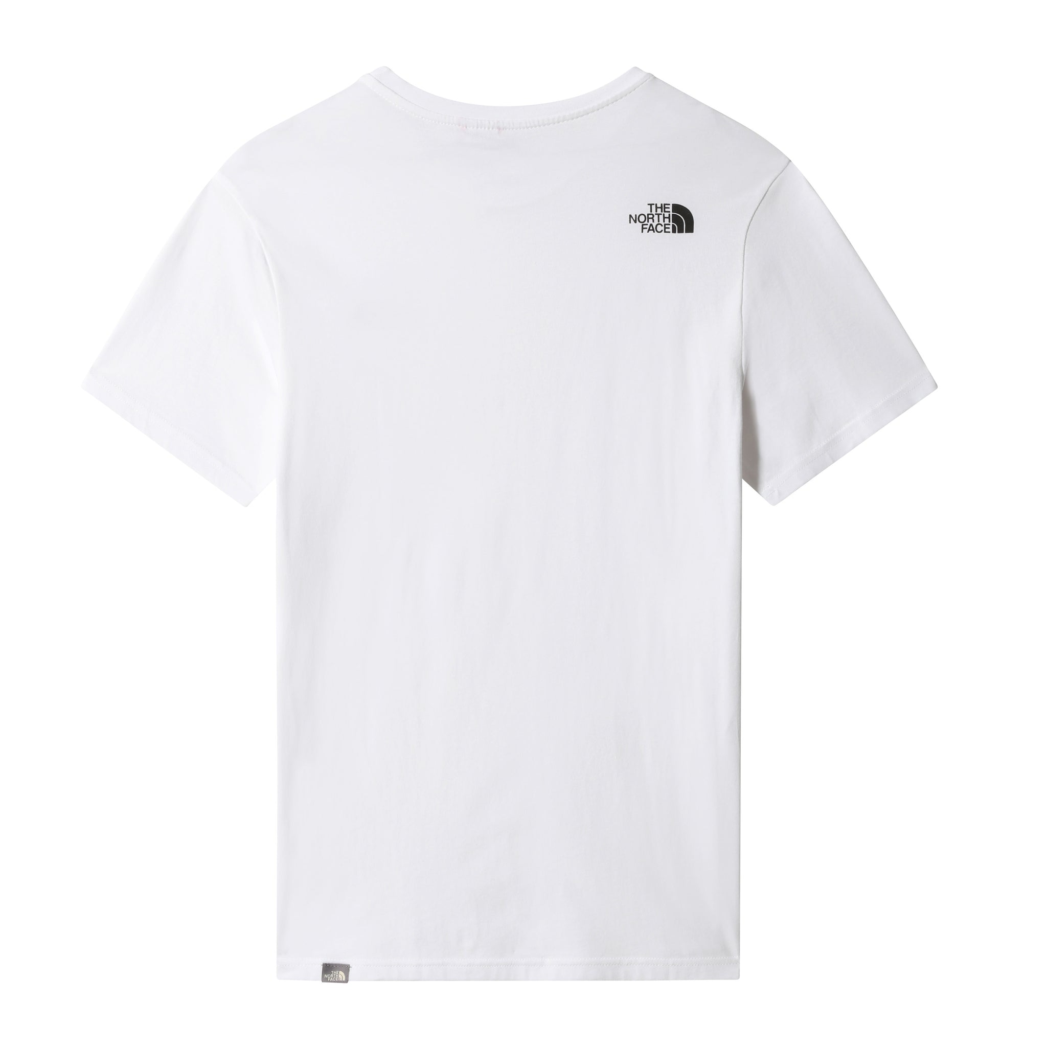 T-Shirt Simple Dome con Logo / Bianco - Ideal Moda