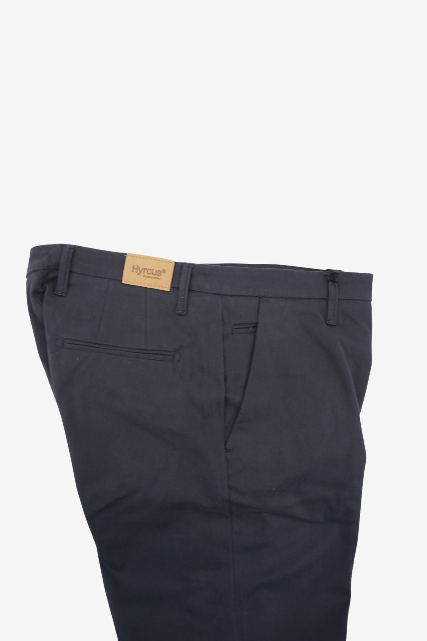 Cotton Gabardine Trousers / Blue