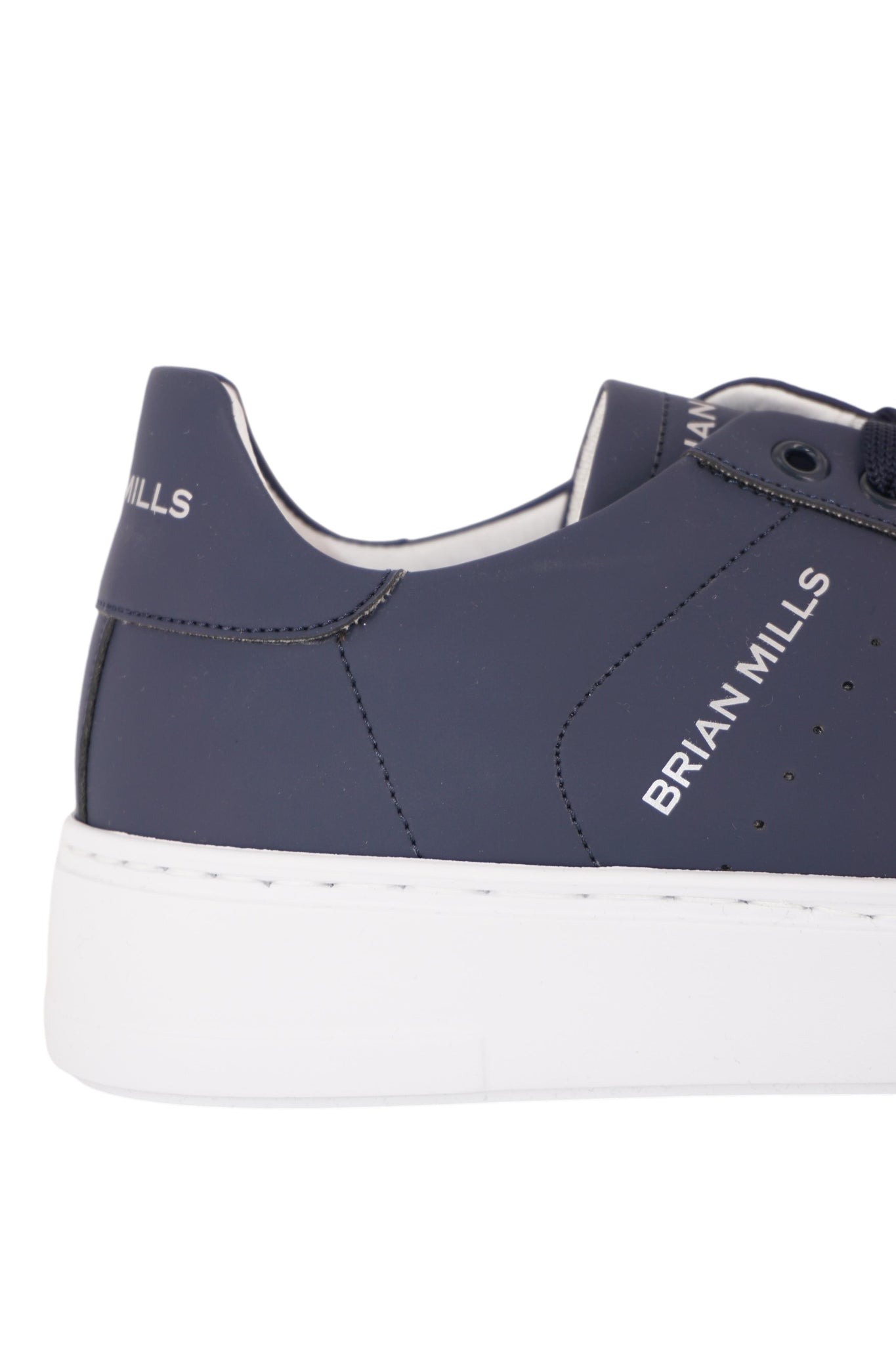 Sneaker in Tessuto Gommato / Blu - Ideal Moda