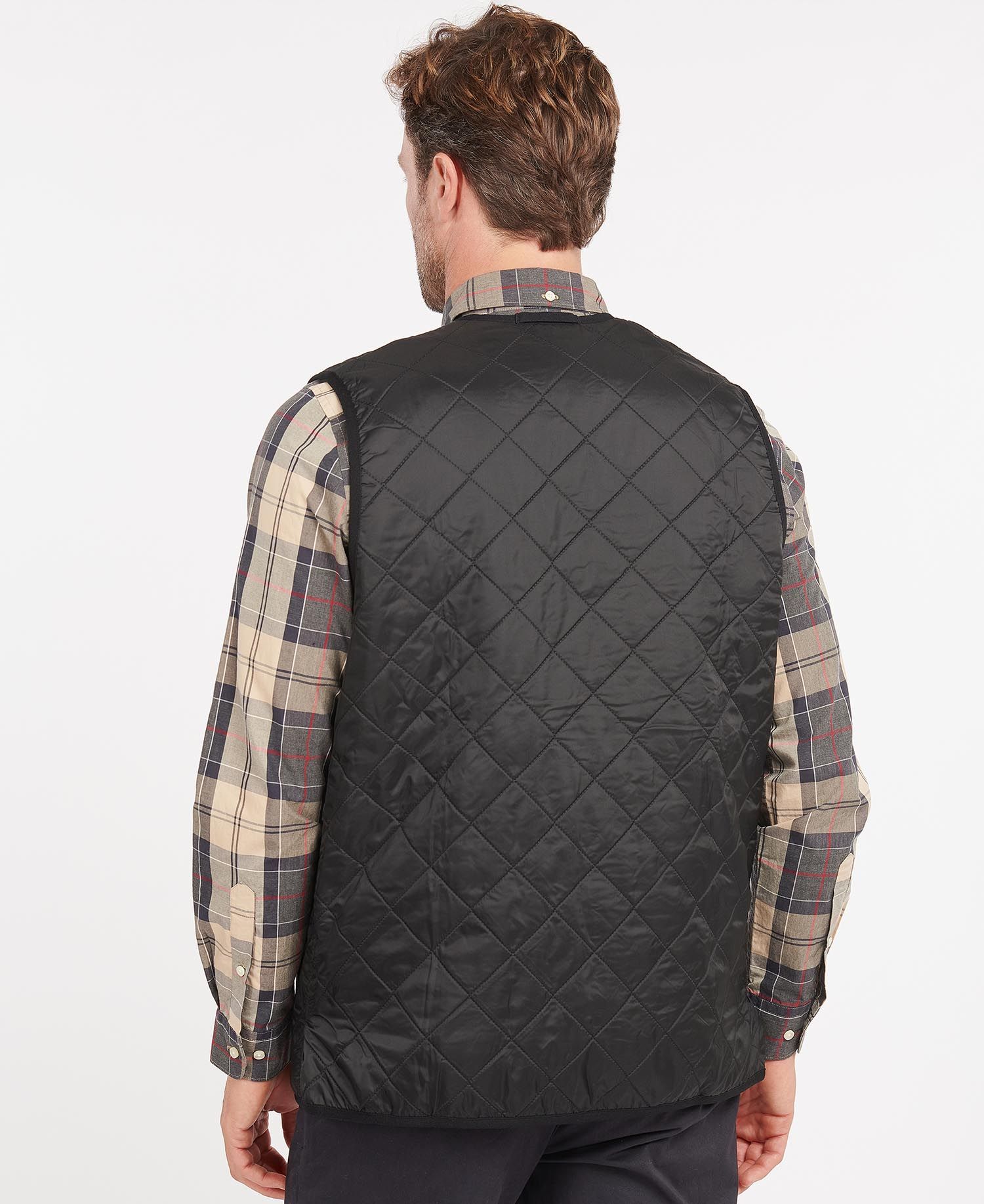 Gilet Trapuntato con Zip / Nero - Ideal Moda