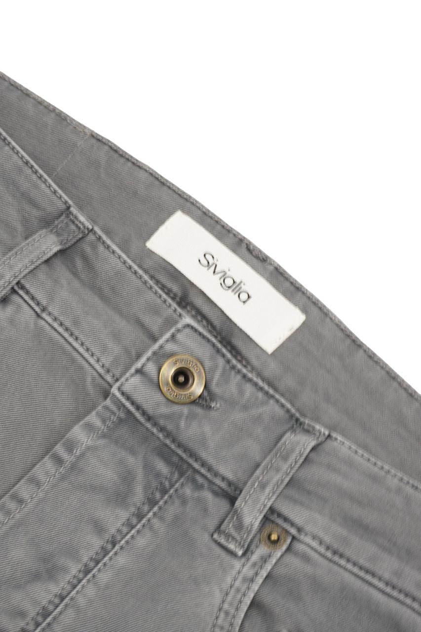 Bull Denim Marotta in Cotton / Gray