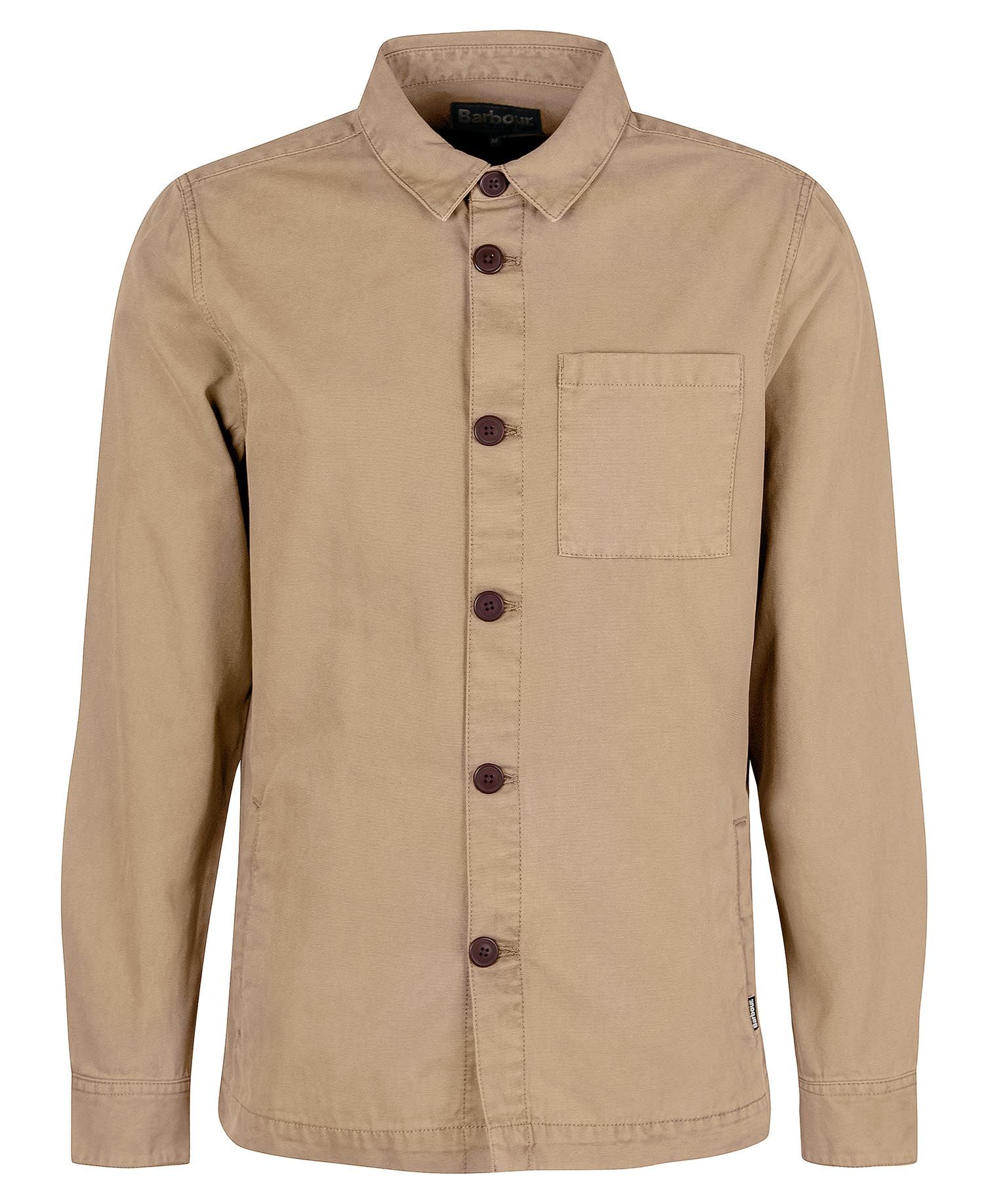 Overshirt Washed Cotton / Beige