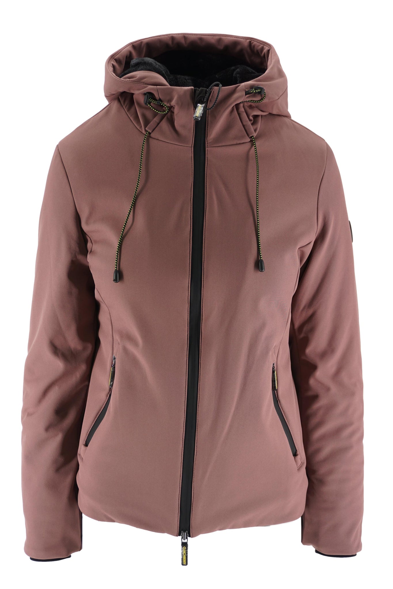 Giubbino in Softshell e Imbottitura Eco / Rosa - Ideal Moda