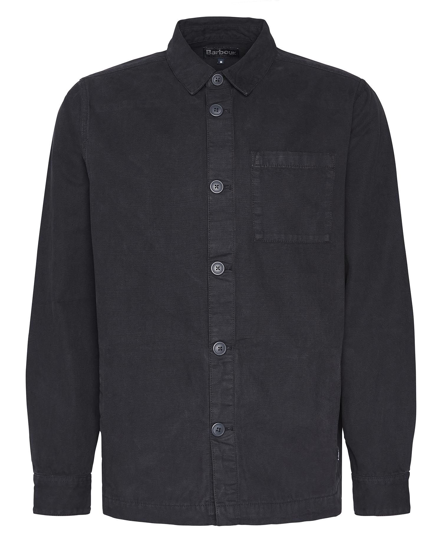 Overshirt Washed Cotton / Blu