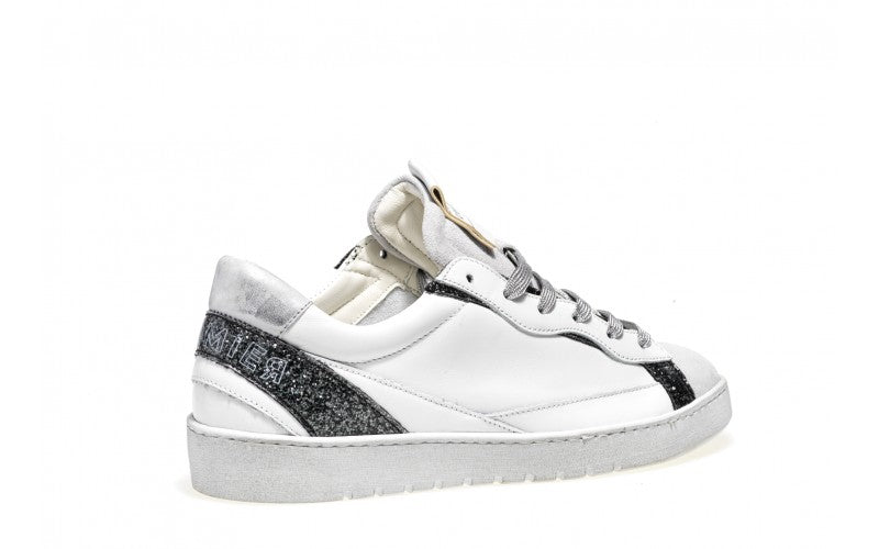 Sneaker Cromier in Pelle / Bianco - Ideal Moda