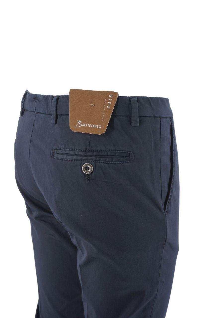 Pantalone Bsettecento in Cotone / Blu - Ideal Moda