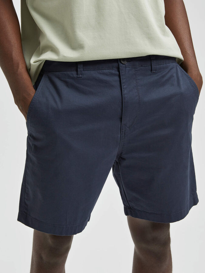 Shorts in Cotone Selected / Blu - Ideal Moda