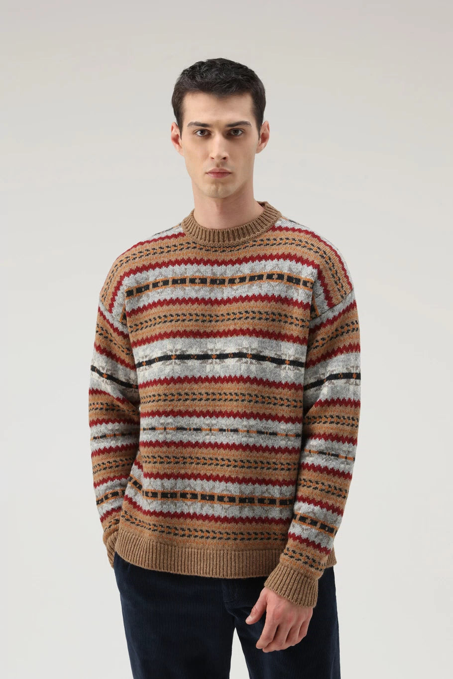 Woolrich crew neck on sale sweater