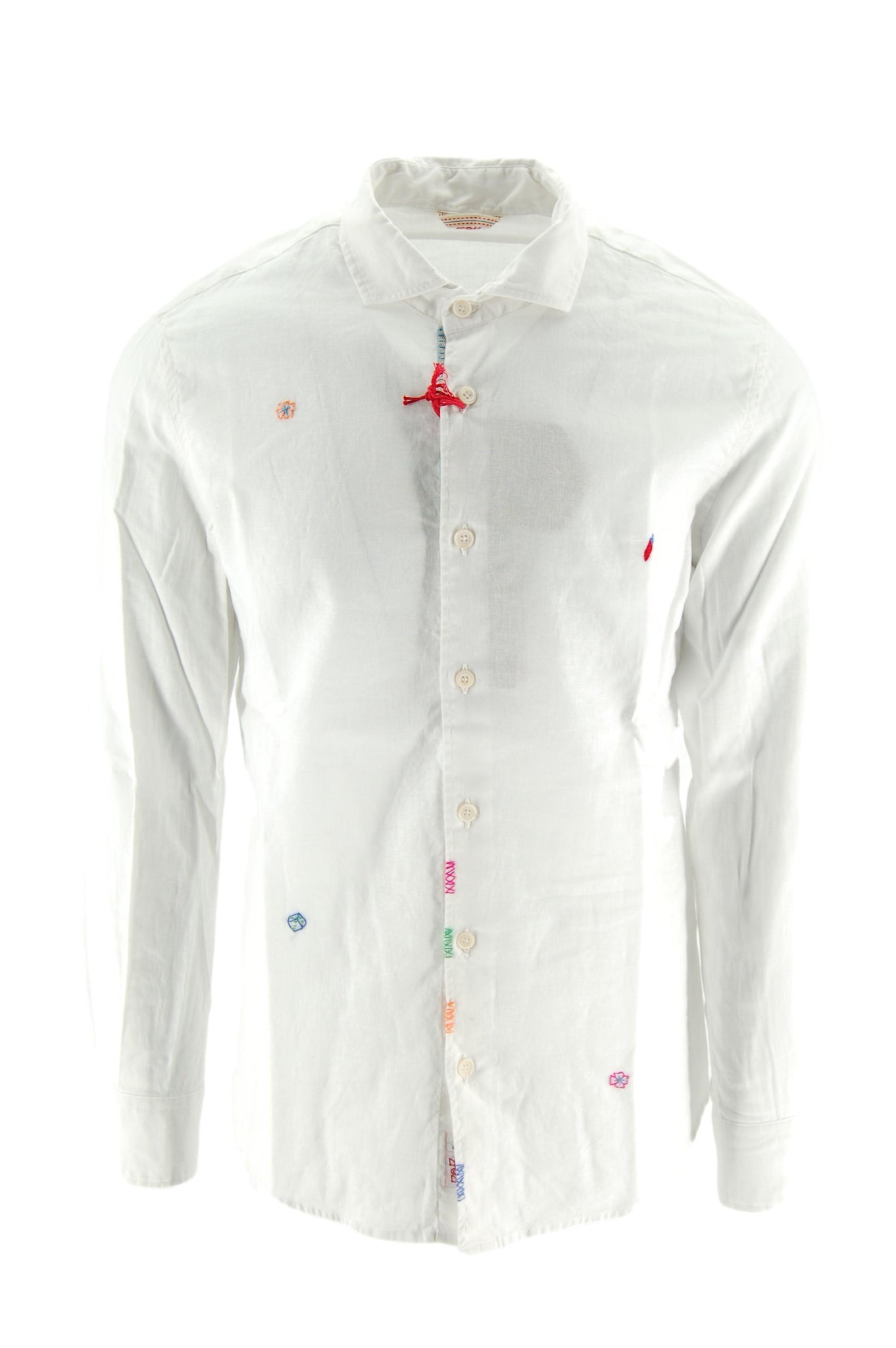 Camicia in Lino Bob / Bianco - Ideal Moda