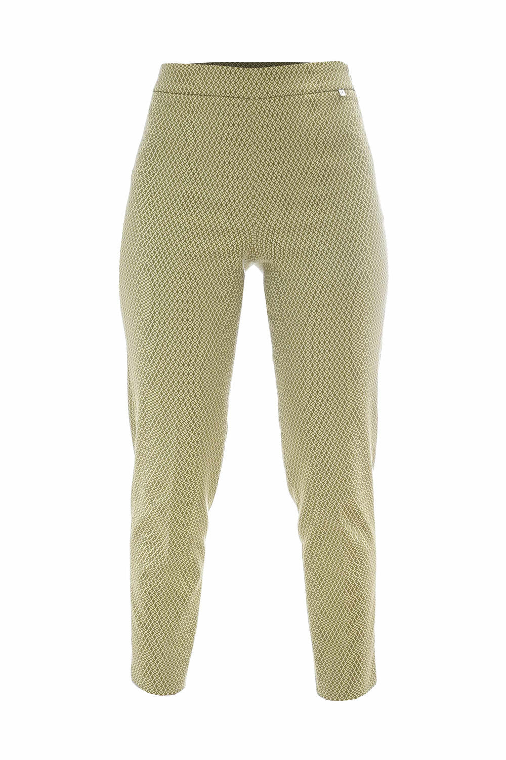 Pantalone con Fantasia Kocca / Giallo - Ideal Moda