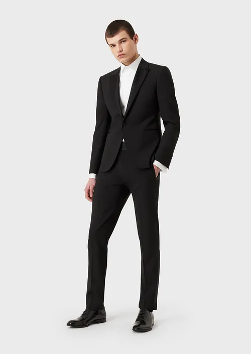 Emporio Armani Tuxedo Suit Black