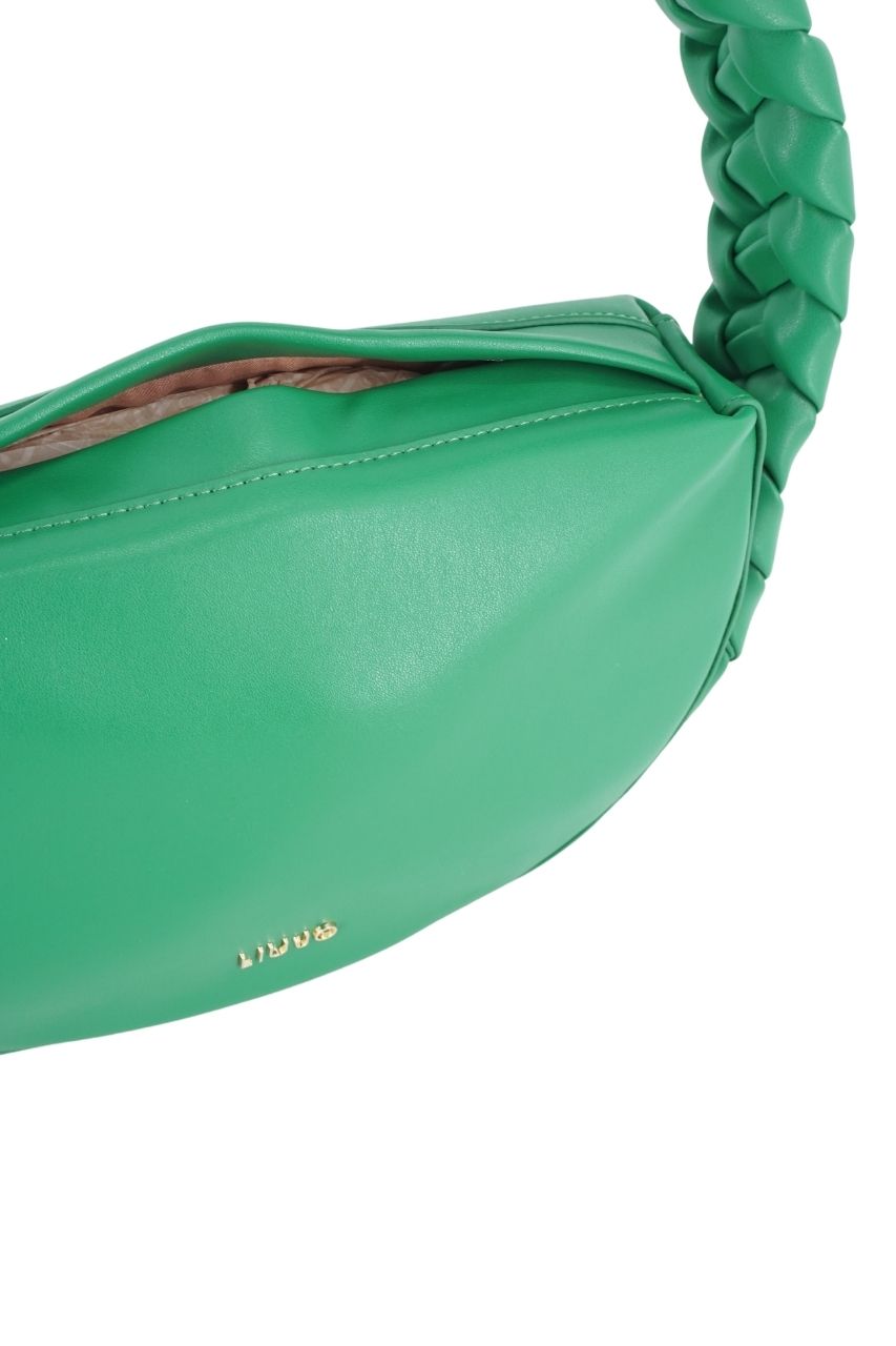 Borsa Liu Jo con Manico Intrecciato / Verde - Ideal Moda