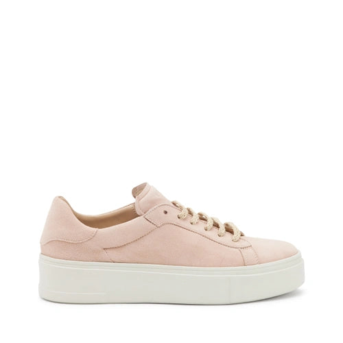 Sneaker in Pelle Scamosciata Frau / Rosa - Ideal Moda