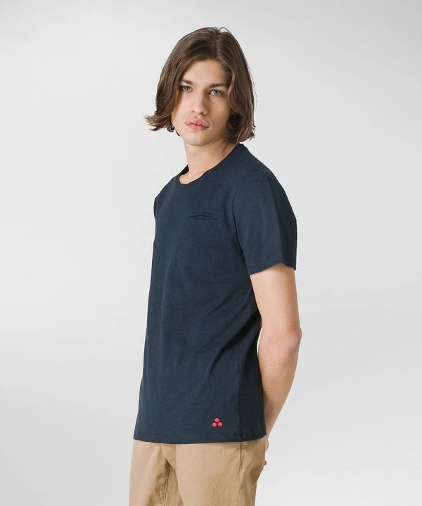 T-Shirt con Logo Peuterey / Blu - Ideal Moda