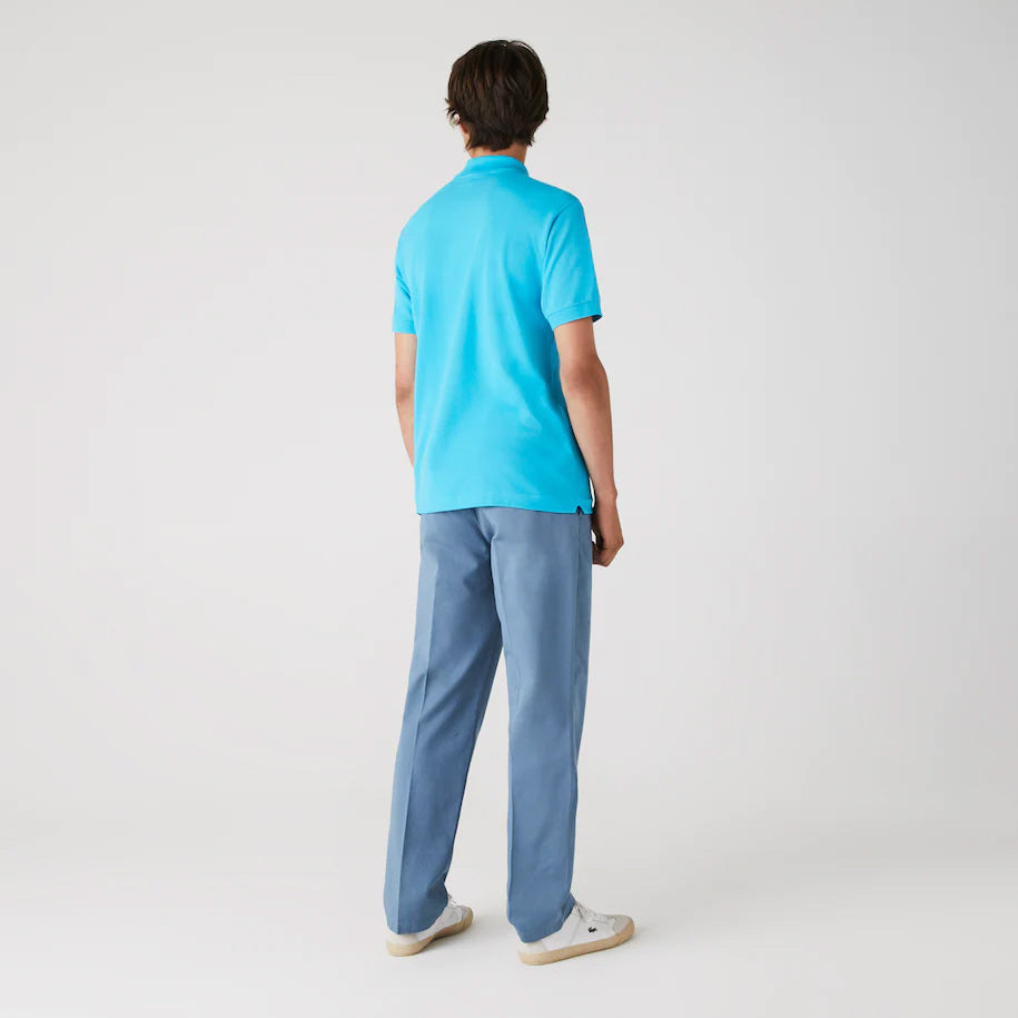 Polo Lacoste L.12.12 classic fit in petit piqué / Azzurro - Ideal Moda