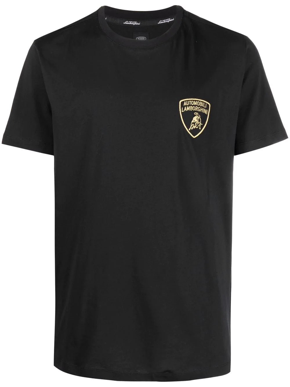 T-Shirt Automobili Lamborghini in Cotone / Nero - Ideal Moda