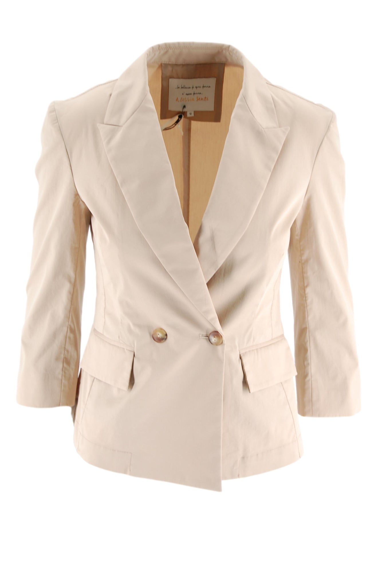 Giacca in Cotone Alessia Santi / Beige - Ideal Moda