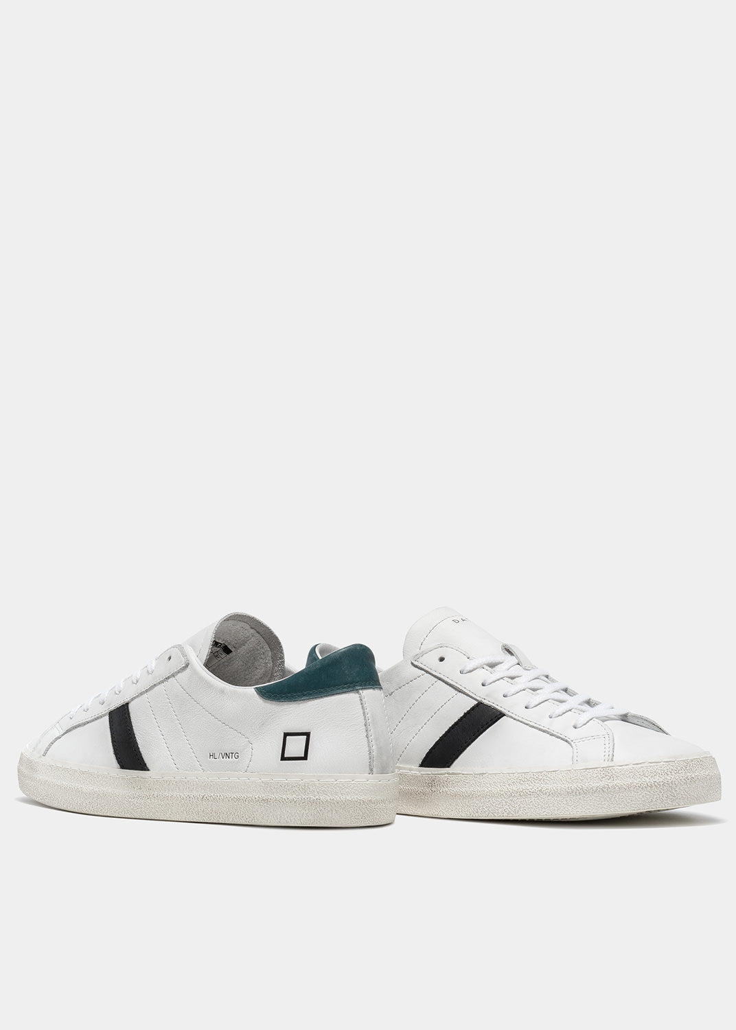 Sneaker DATE in Pelle Hill Low Vintage Calf / Bianco - Ideal Moda