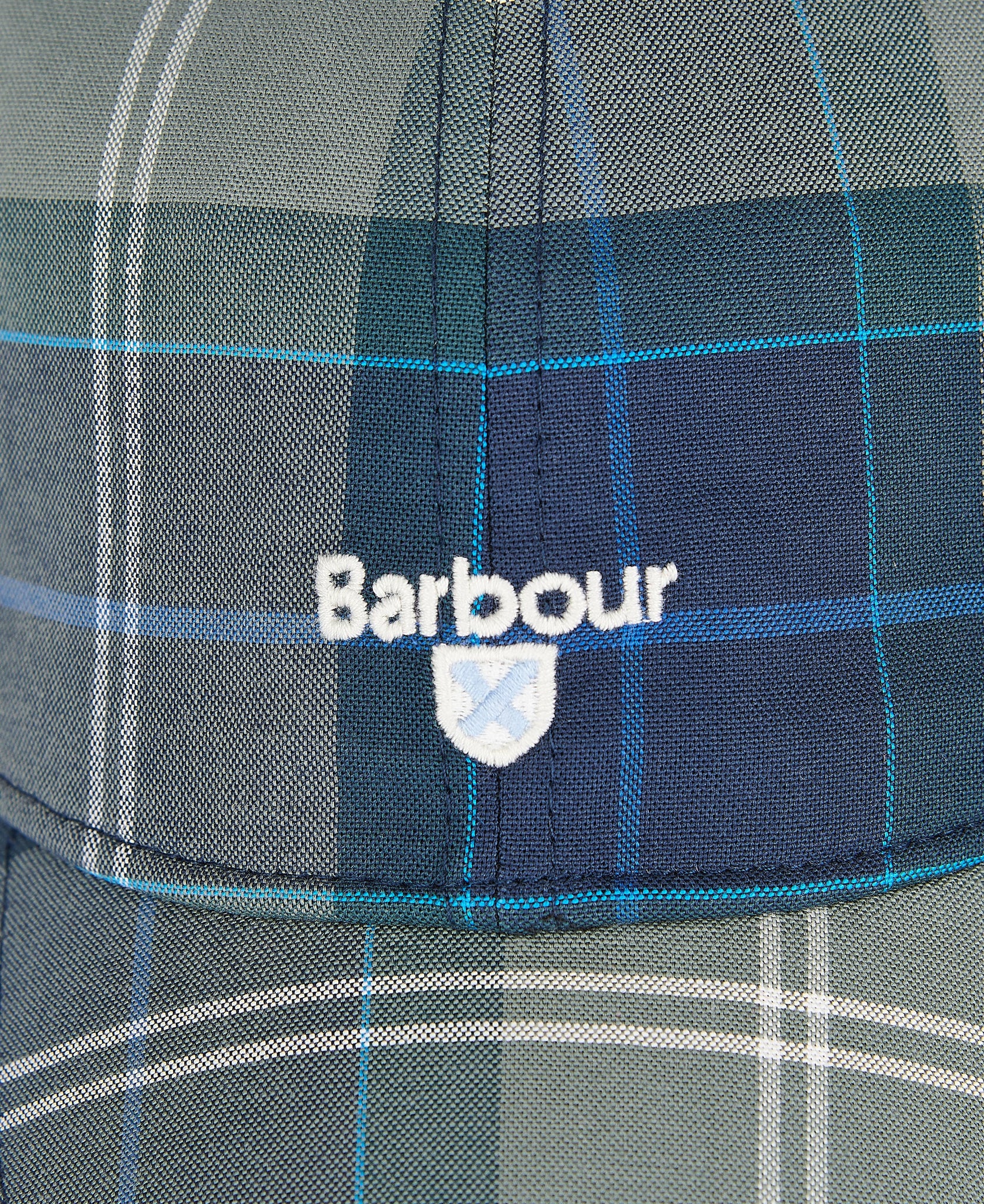 Cappello con Fantasia Barbour / Blu - Ideal Moda