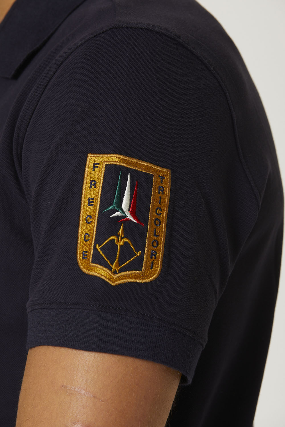 Polo con Ricamo Aeronautica Militare / Blu - Ideal Moda