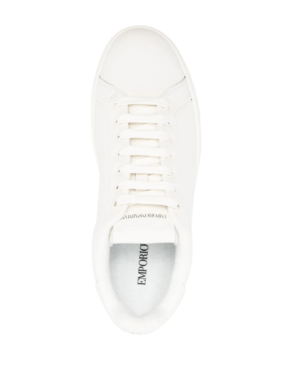 Sneaker in Pelle Emporio Armani / Bianco - Ideal Moda