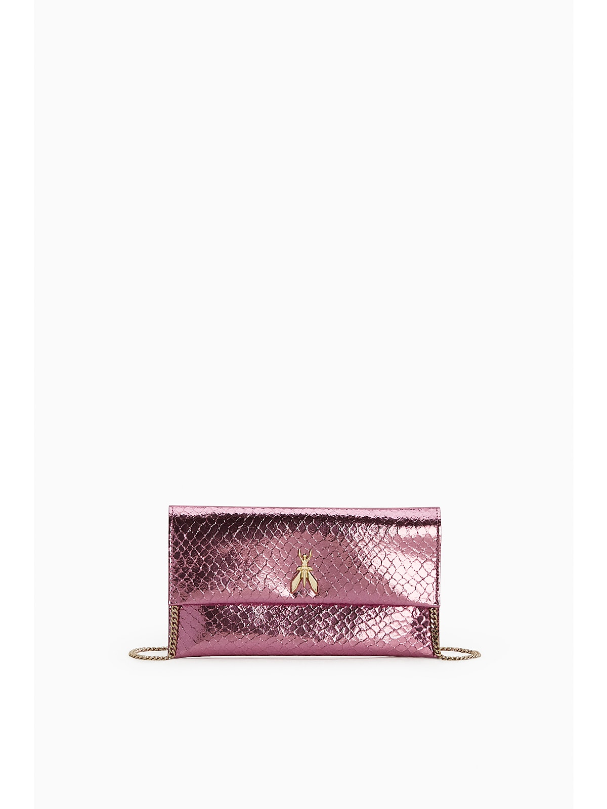 Borsa Clutch con Logo Patrizia Pepe / Rosa - Ideal Moda