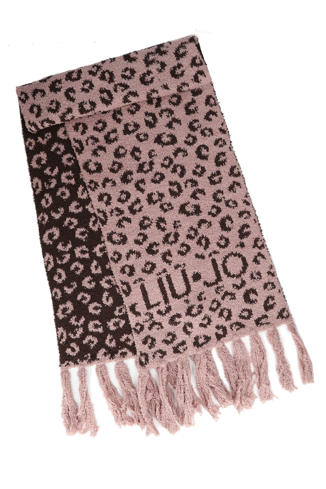 Sciarpa con Fantasia Animalier Liu Jo / Rosa - Ideal Moda