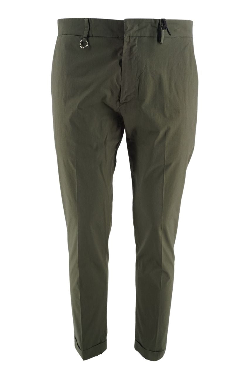 Pantalone Golden Craft in Cotone / Verde - Ideal Moda