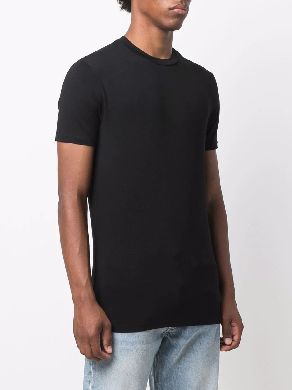 T-Shirt con Logo Emporio Armani / Nero - Ideal Moda