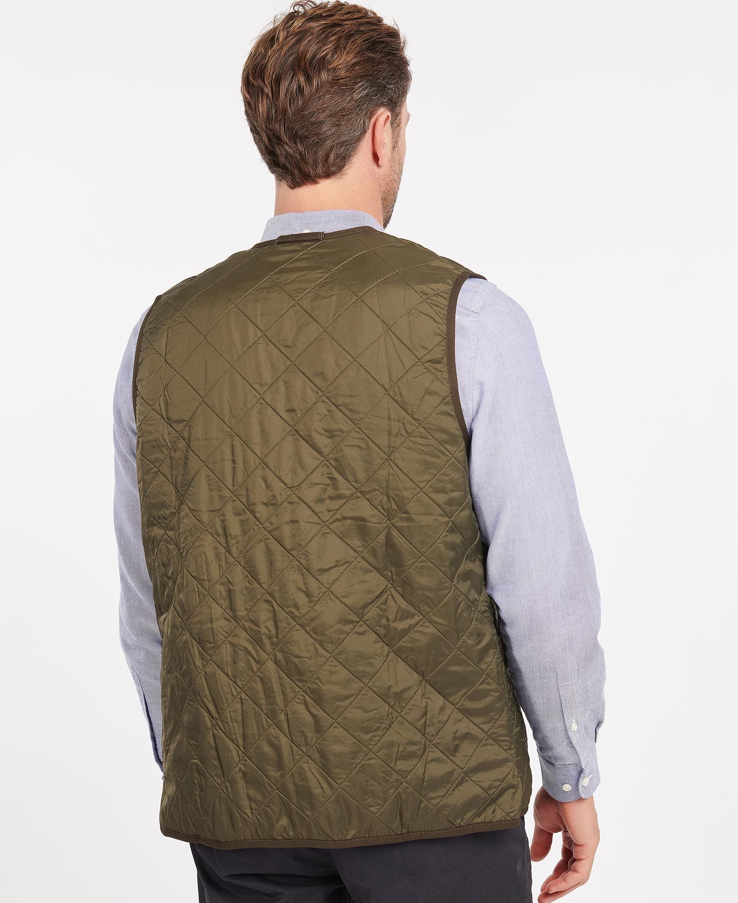 Gilet con Zip Barbour / Verde - Ideal Moda