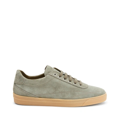 Sneaker in Pelle Scamosciata Frau / Verde - Ideal Moda