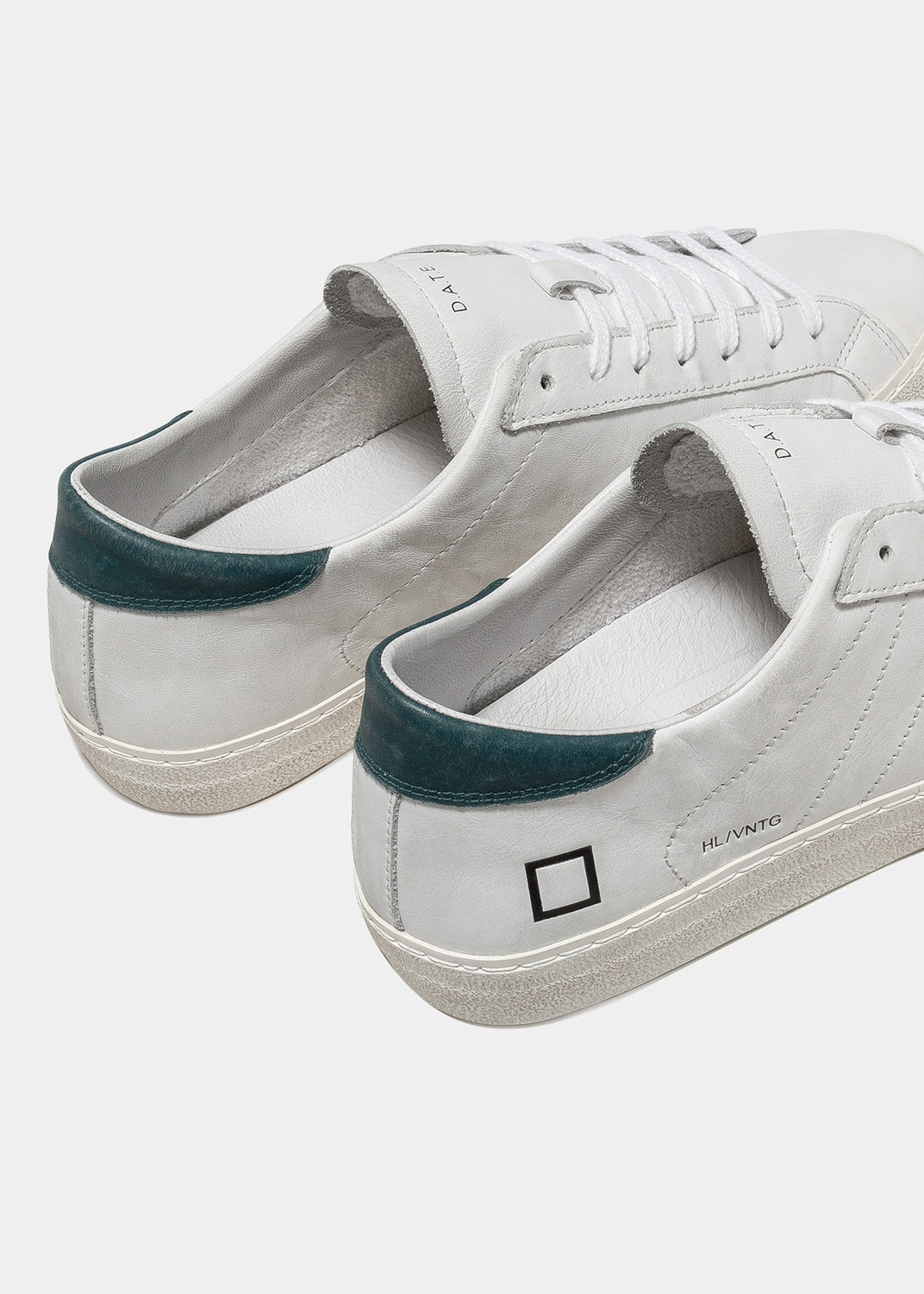 Sneaker DATE in Pelle Hill Low Vintage Calf / Bianco - Ideal Moda