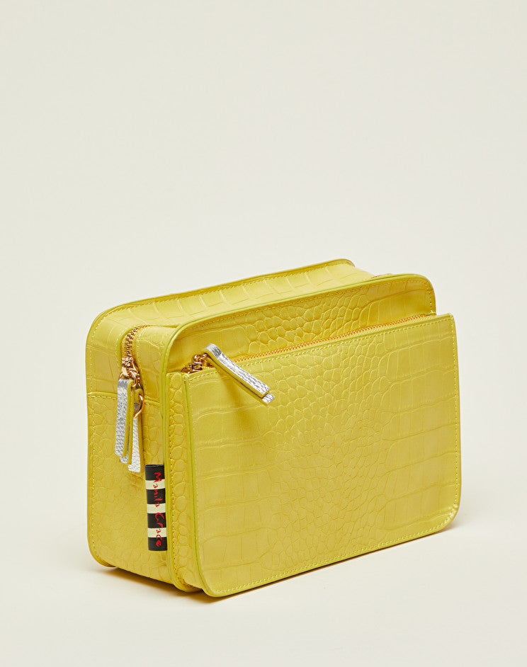 Borsa Florida Crossbody Manila Grace / Giallo - Ideal Moda