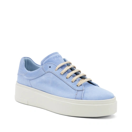 Sneaker in Pelle Scamosciata Frau / Blu - Ideal Moda