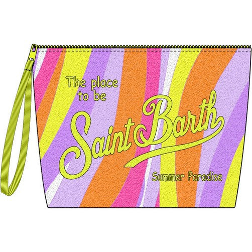 Pochette Aline con Logo Mc2 Saint Barth / Multicolor - Ideal Moda