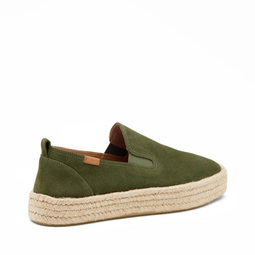 Slip-On con Suola in Corda Frau / Verde - Ideal Moda