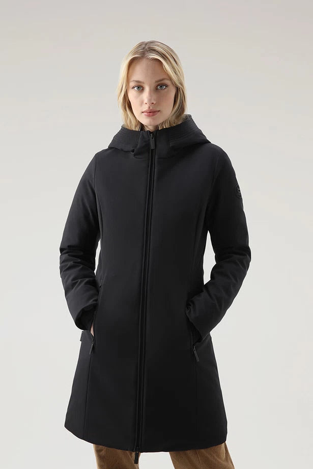 Parka in Softshell Woolrich / Nero - Ideal Moda