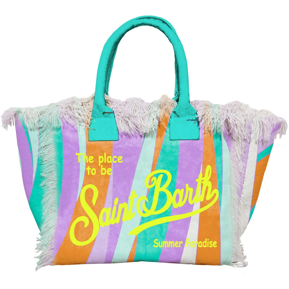 Borsa Colette in Canvas Mc2 Saint Barth / Multicolor - Ideal Moda