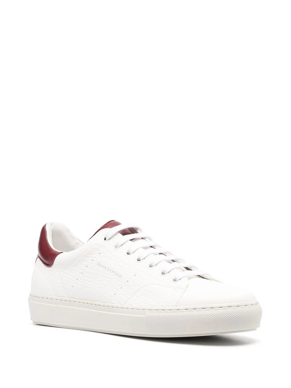 Sneaker in Pelle Tagliatore / Bianco - Ideal Moda