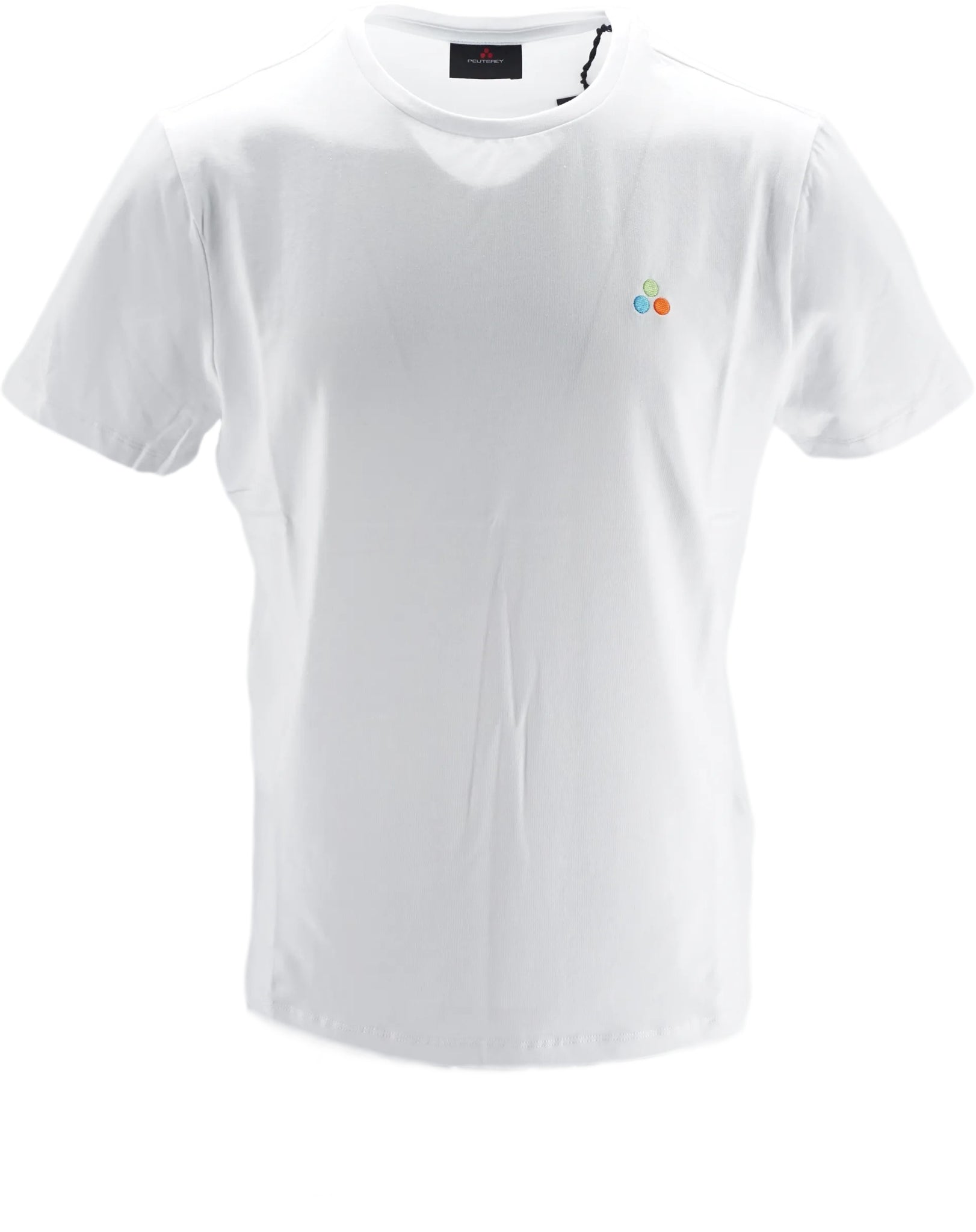 T-Shirt con Logo Piccolo Peuterey / Bianco - Ideal Moda