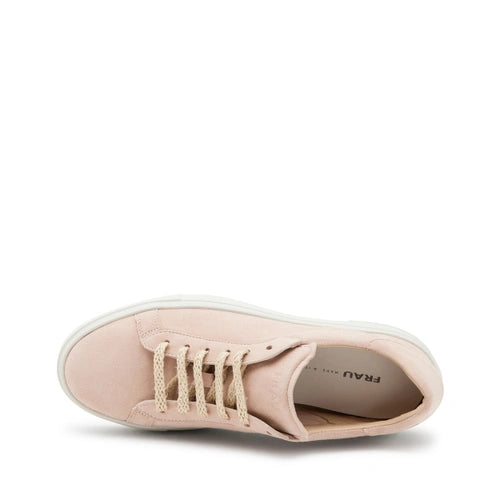 Sneaker in Pelle Scamosciata Frau / Rosa - Ideal Moda