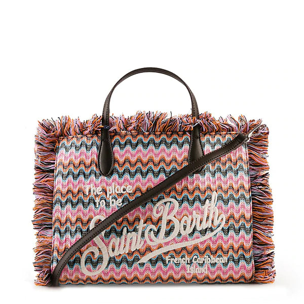 Borsa in Paglia Mc2 Saint Barth / Multicolor - Ideal Moda