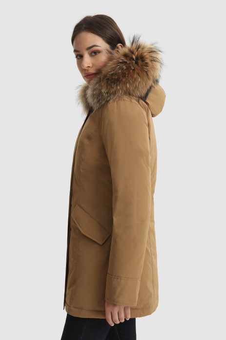 Giubbino Woolrich Luxury Arctic Parka Marrone