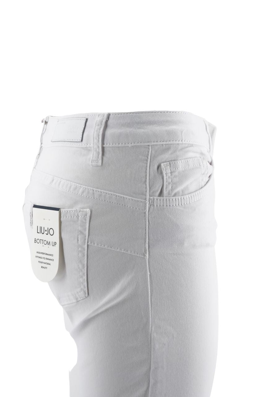 Pantalone Liu Jo con Applicazioni / Bianco - Ideal Moda