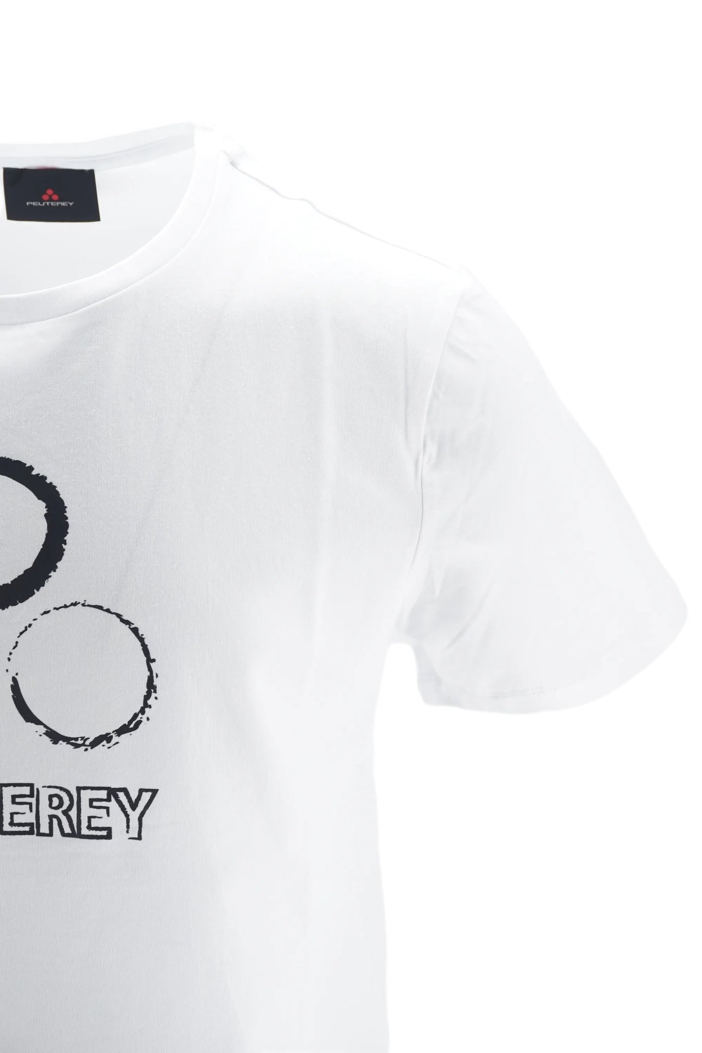 T-Shirt con Logo Frontale Peuterey / Bianco - Ideal Moda